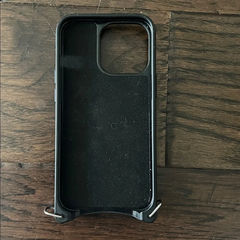 BANDOLIER Tan Crossbody Phone Holder fits iPhone 13 Pro-no strap
